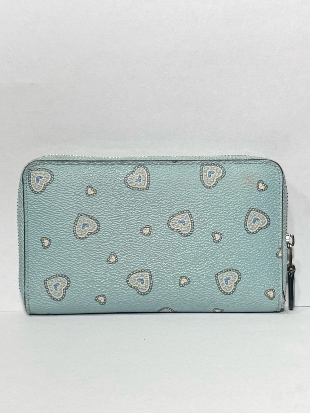 Coach Medium Western Heart Print Wallet - Picture 2 of 11